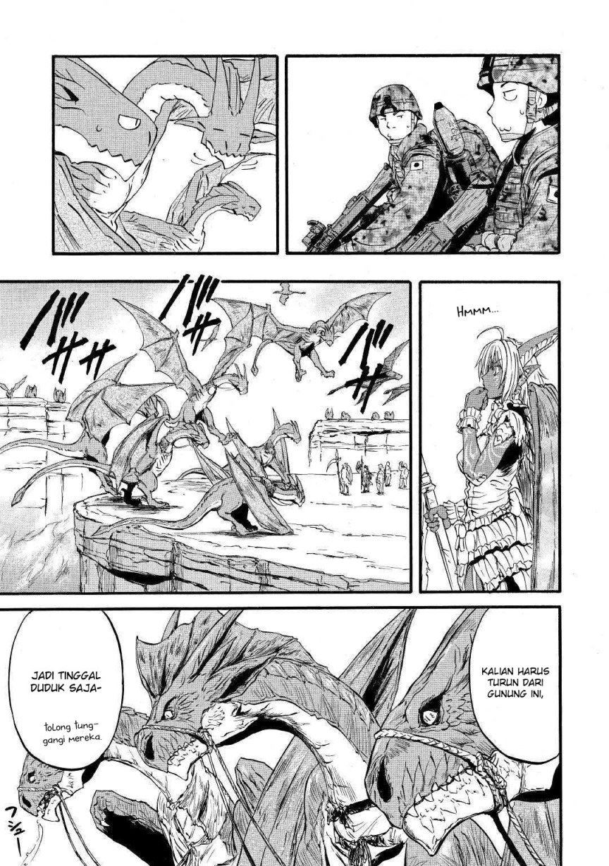 Gate – Jietai Kare no Chi nite Kaku Tatakeri Chapter 93 Gambar 27
