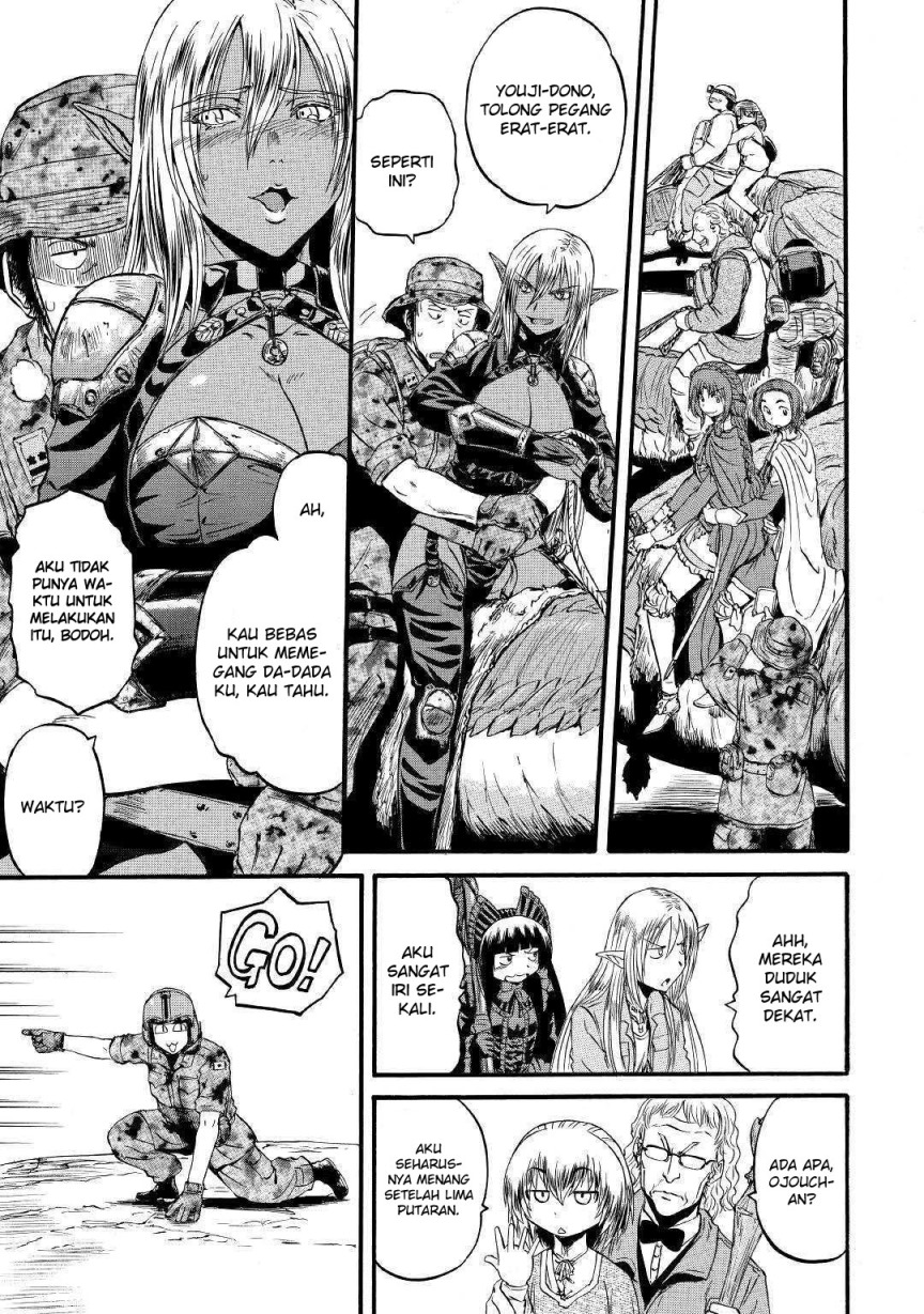 Gate – Jietai Kare no Chi nite Kaku Tatakeri Chapter 93 Gambar 29