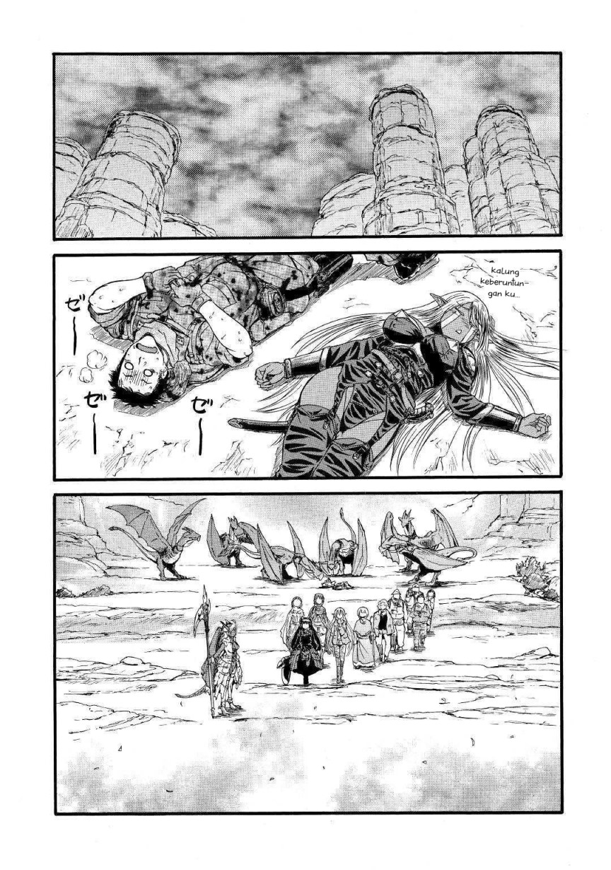 Gate – Jietai Kare no Chi nite Kaku Tatakeri Chapter 93 Gambar 37