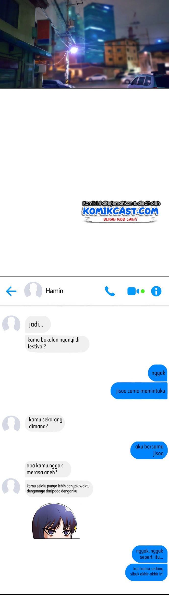 The Girl from Random Chatting! Chapter 123 Gambar 36