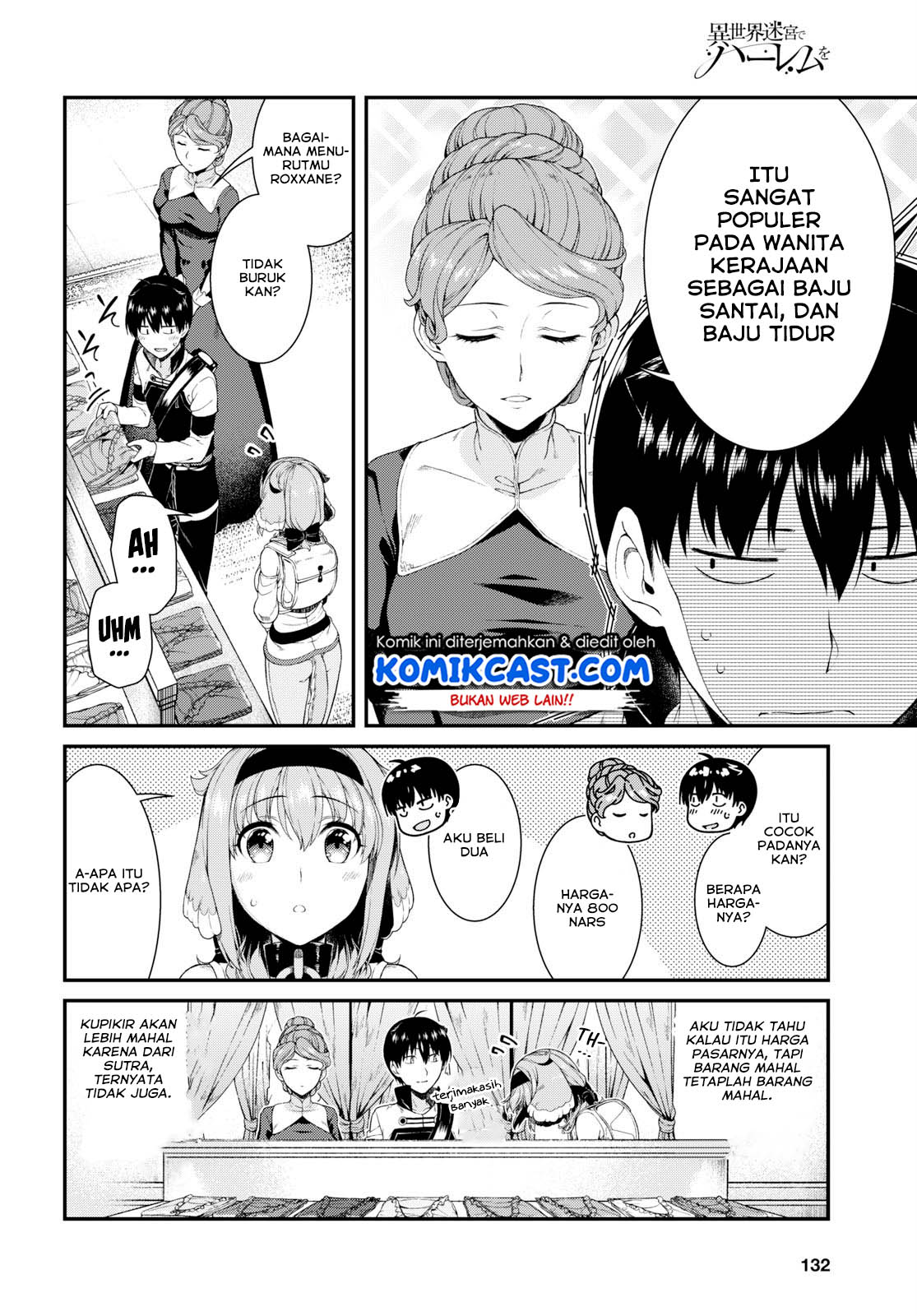 Isekai Meikyuu de Harem wo Chapter 35 Gambar 19