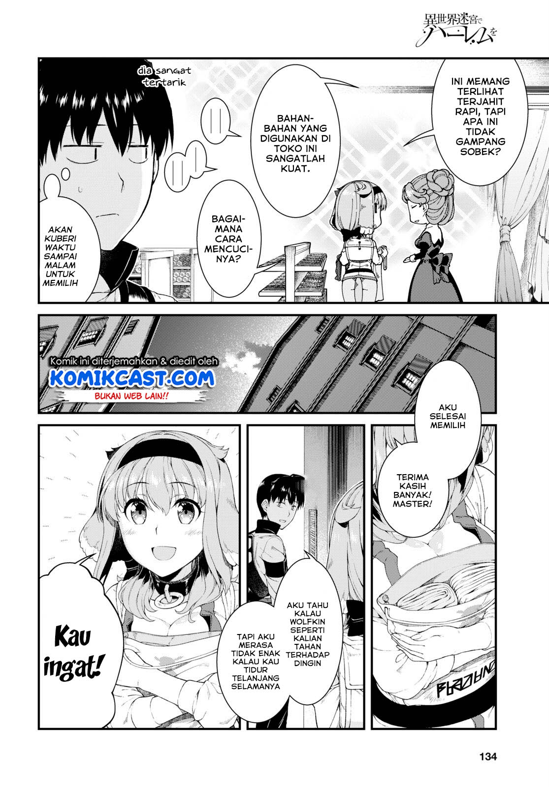Isekai Meikyuu de Harem wo Chapter 35 Gambar 21