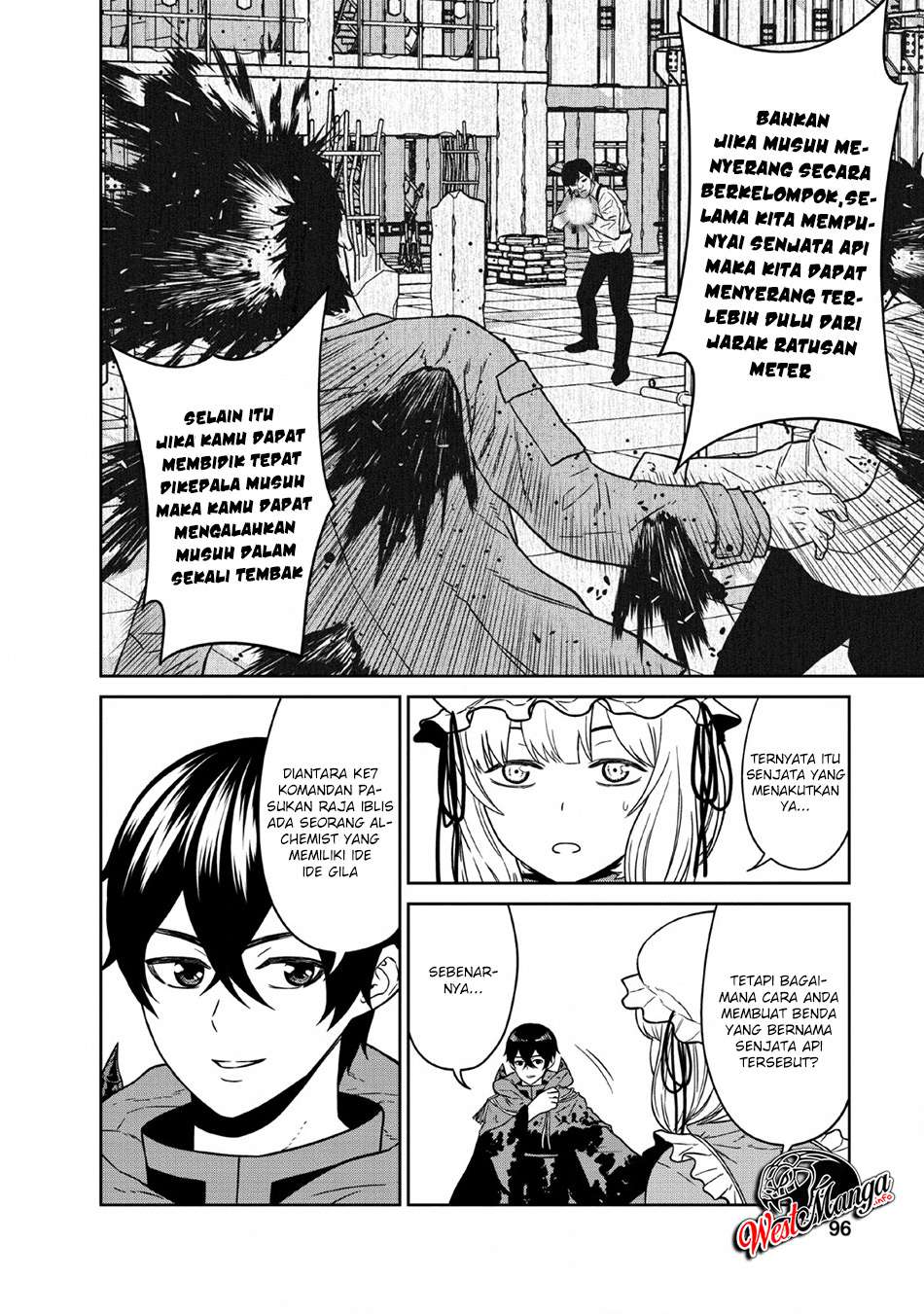 Maou Gun Saikyou no Majutsushi wa Ningen datta Chapter 7 Gambar 27