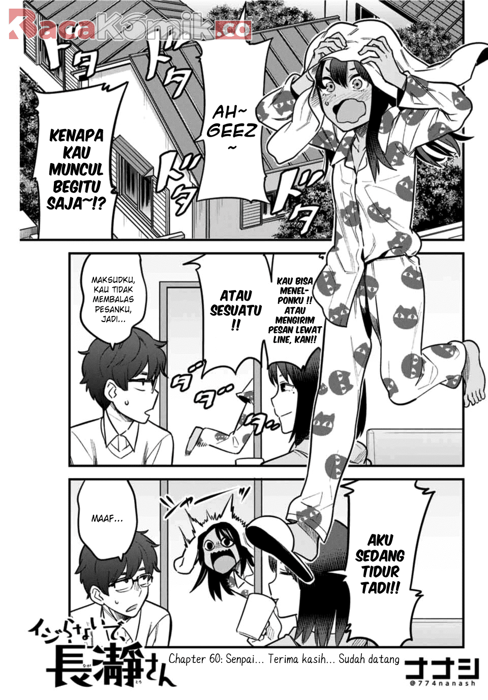 Baca Komik Ijiranaide, Nagatoro-san Chapter 60 Gambar 1