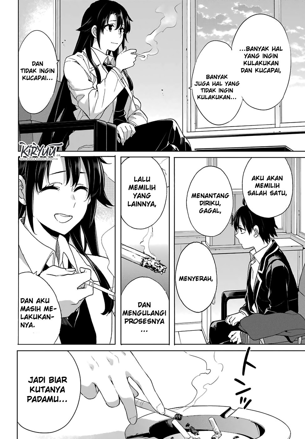 Yahari Ore no Seishun Love Comedy wa Machigatteiru.: Monologue Chapter 76 Gambar 10