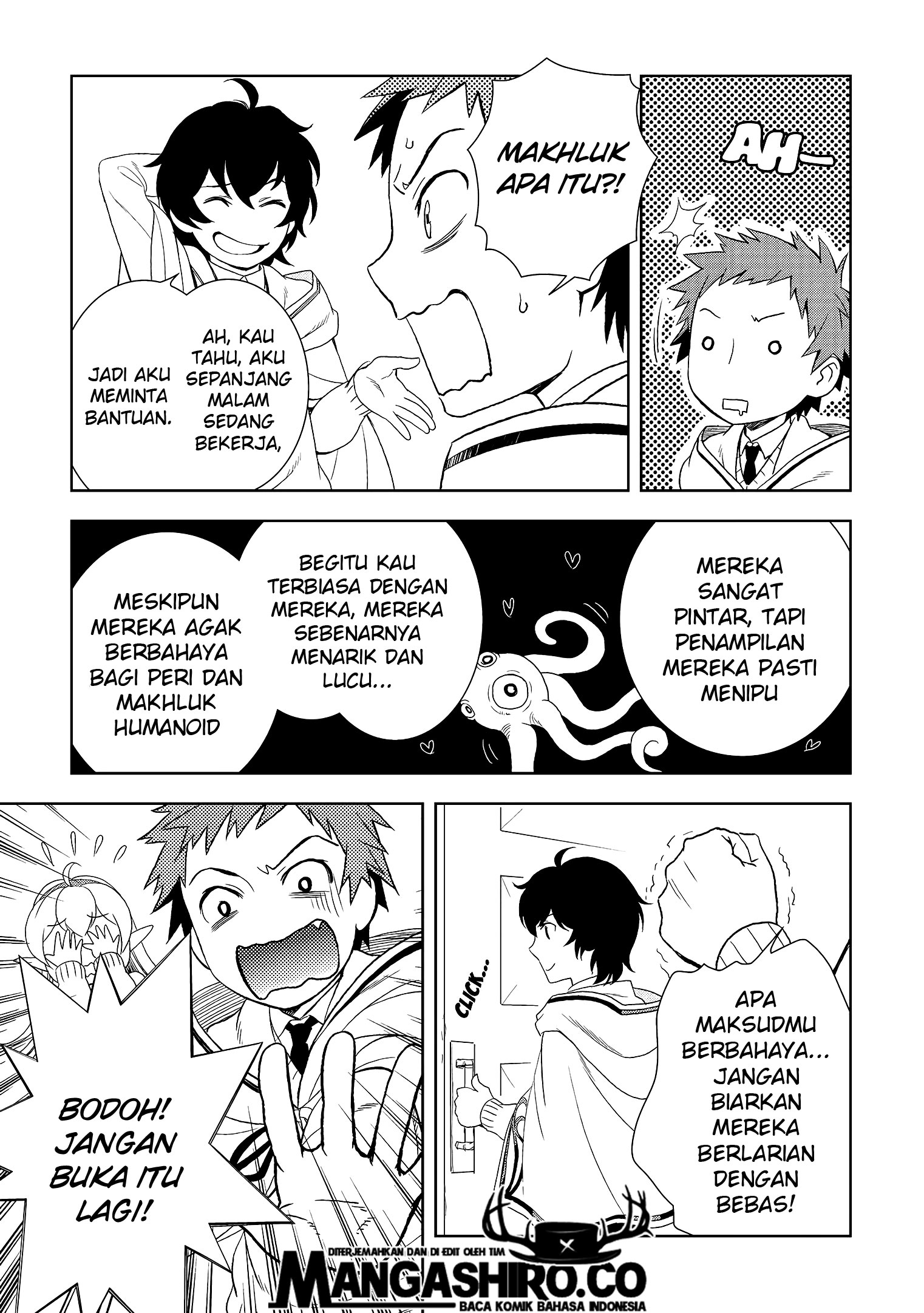 Monogatari no Naka no Hito Chapter 18 Gambar 14