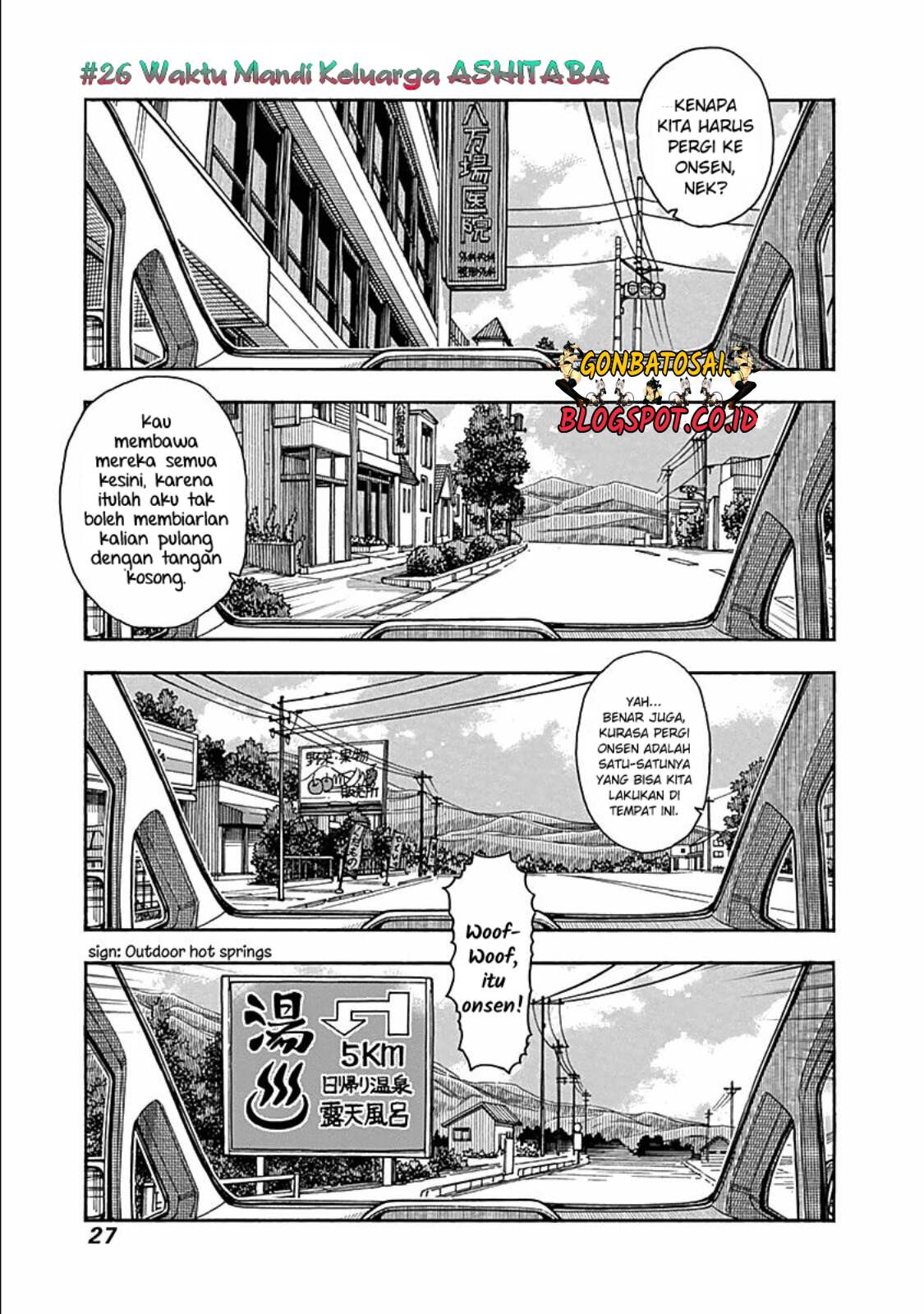 Baca Komik Ashitaba-San Chi No Muko Kurashi Chapter 26 Gambar 1