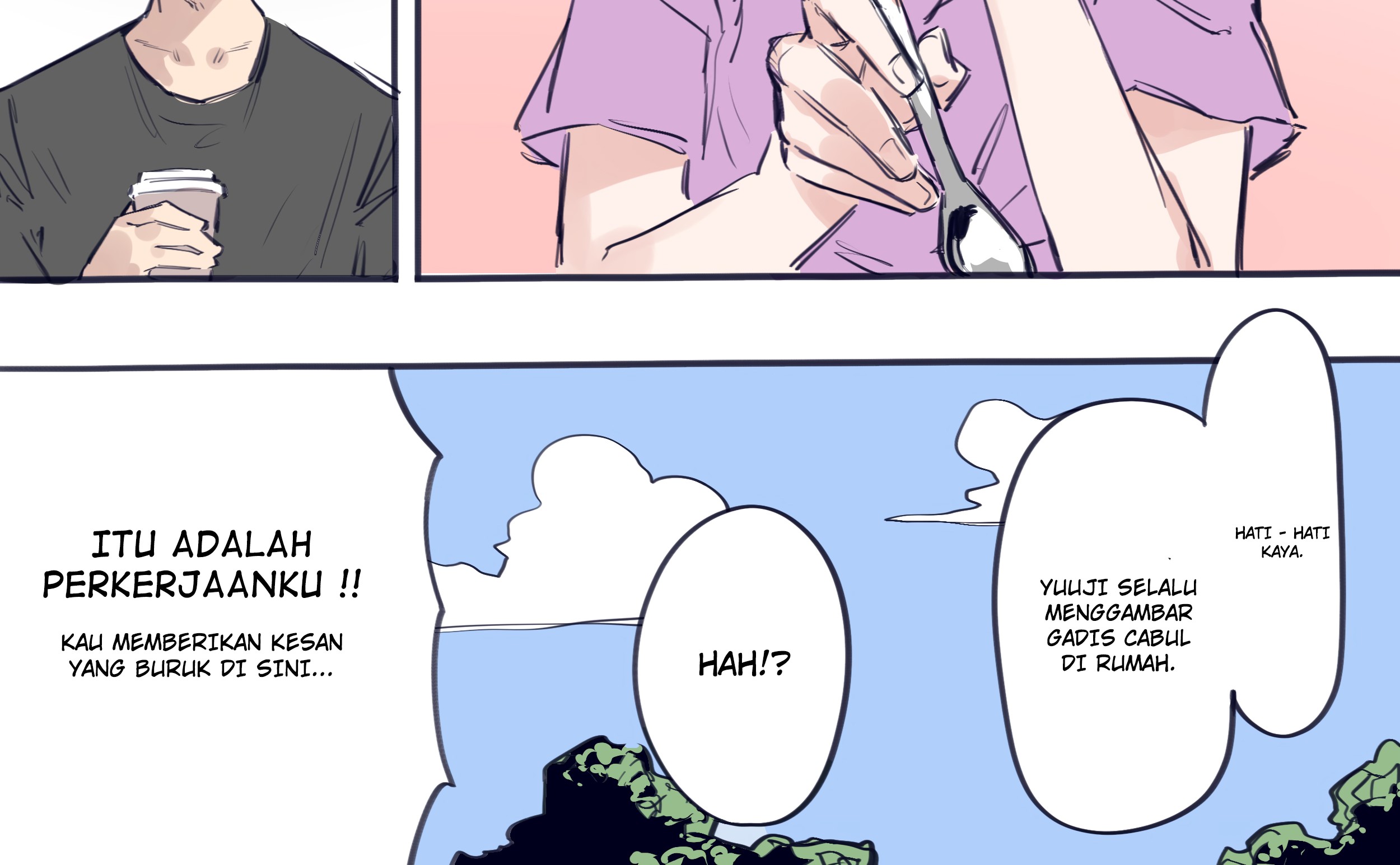 This Italian Girl Has Become Such a Freeloader Chapter 09 Gambar 3