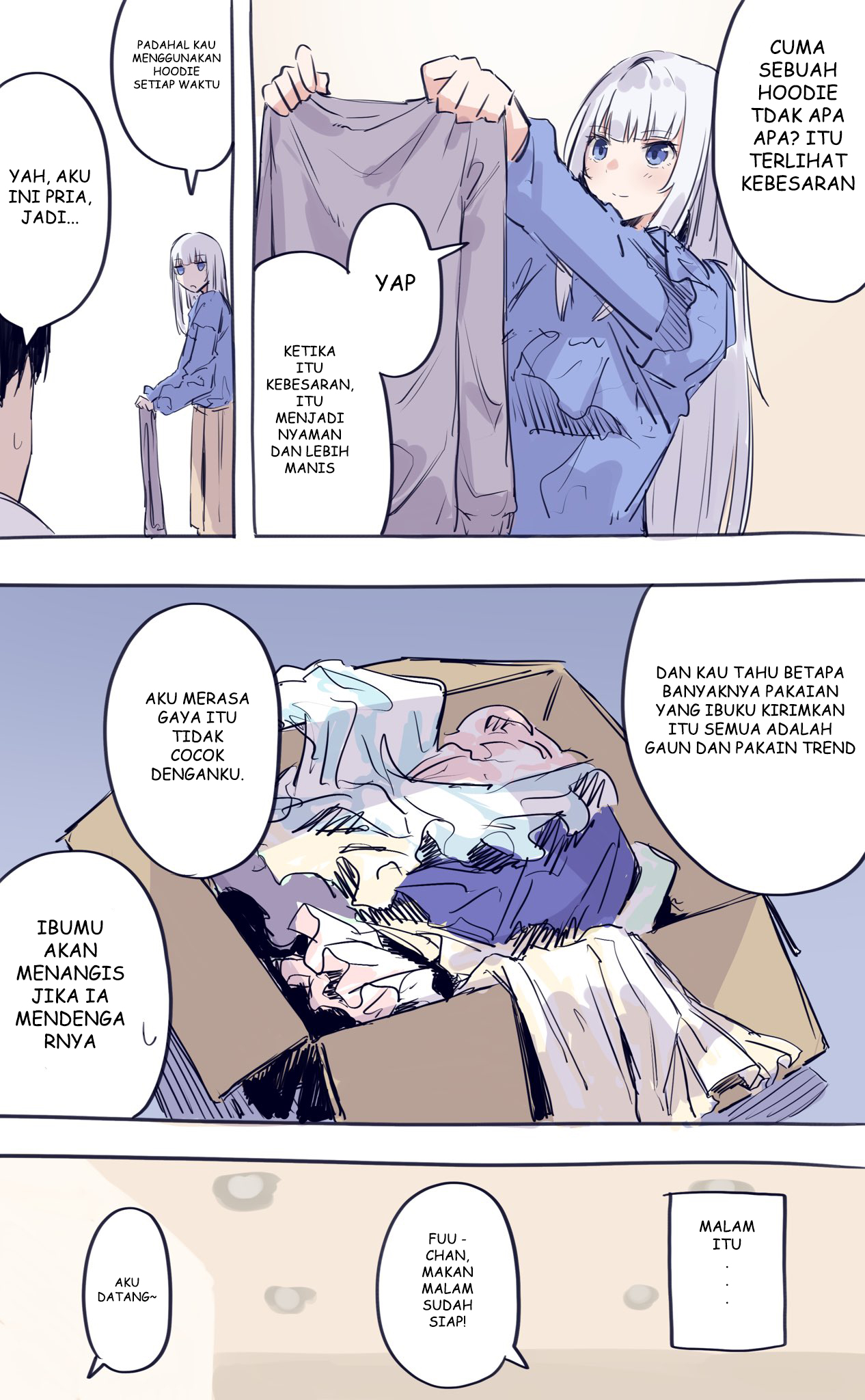 This Italian Girl Has Become Such a Freeloader Chapter 02 Gambar 3