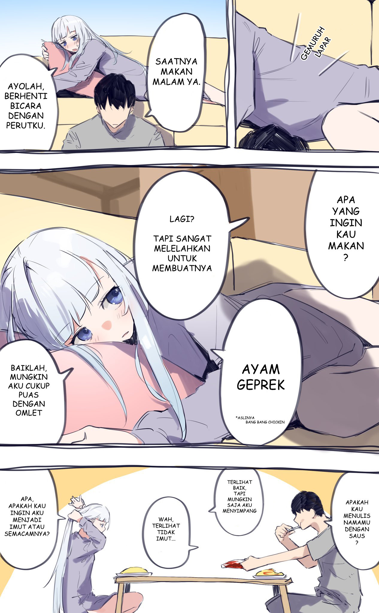 Baca This Italian Girl Has Become Such a Freeloader Chapter 00 Gambar 2