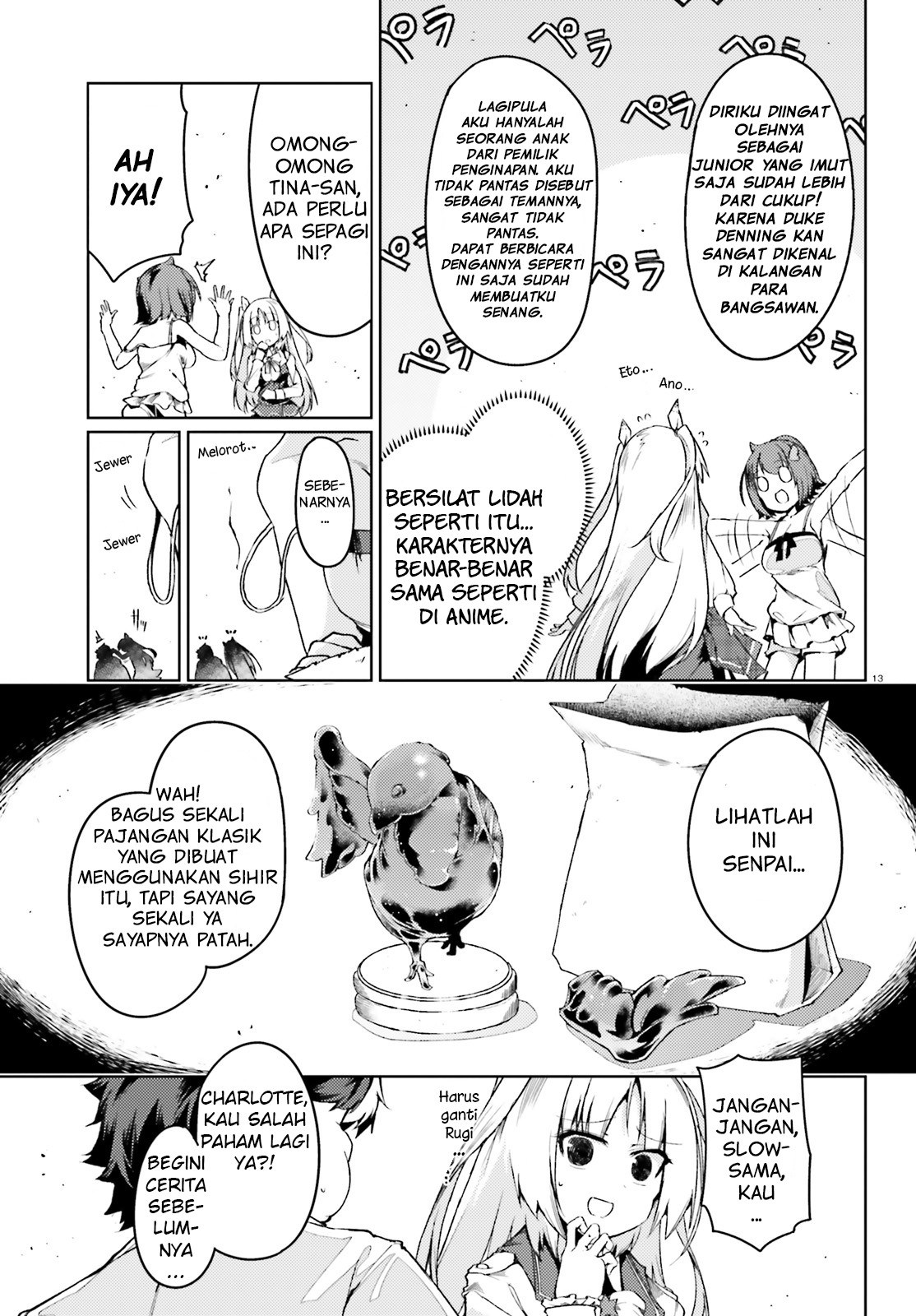 Buta Koushaku ni Tensei Shitakara, Kondo wa Kimi ni Suki to Iitai Chapter 05 Gambar 13