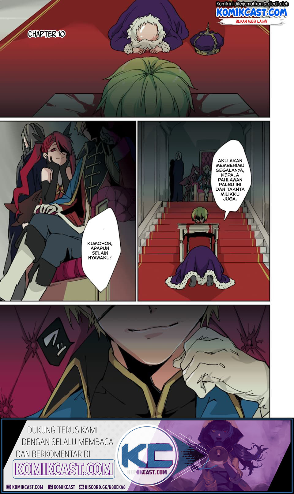 Baca Saikyou Yuusha wa Oharai Hako: Maou ni Nattara Zutto Ore no Musou Return Chapter 10.1 Gambar 2