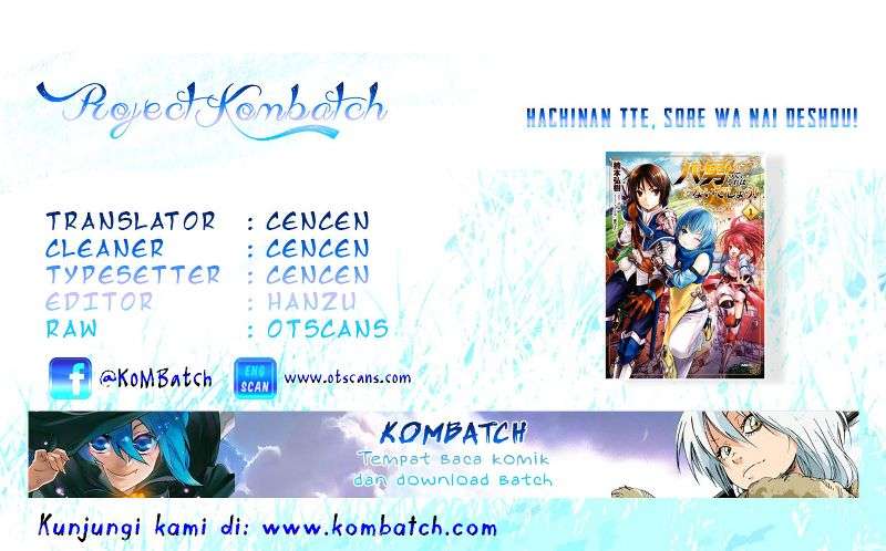 Baca Komik Hachinan tte Sore wa Nai Deshou Chapter 1 Gambar 1