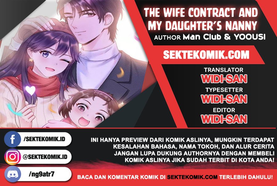 Baca Komik The Wife Contract and My Daughter’s Nanny Chapter 15 Gambar 1
