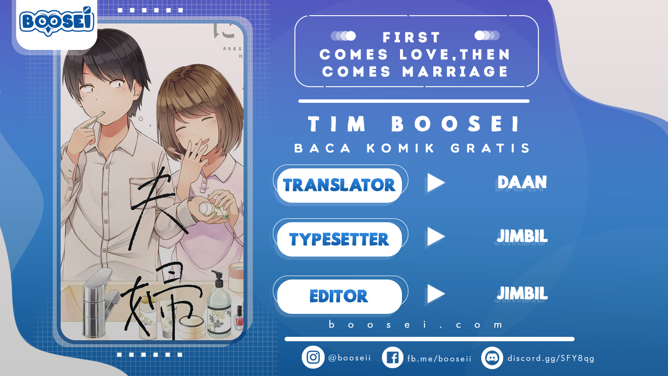 Baca Komik First Comes Love, Then Comes Marriage Chapter 01 Gambar 1