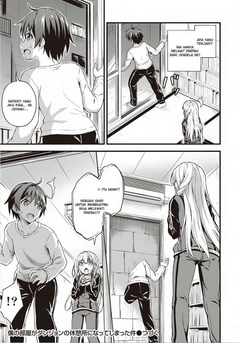 Boku no Heya ga Dungeon no Kyuukeijo ni Natteshimatta Ken Chapter 03 Gambar 26