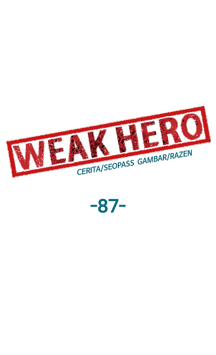 Weak Hero Chapter 87 Gambar 74