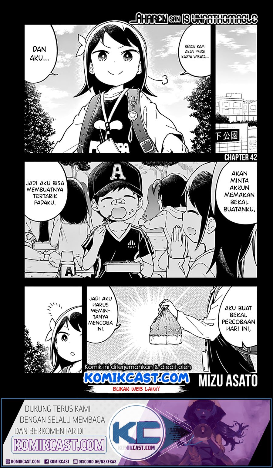 Aharen-san wa Hakarenai Chapter 42 Gambar 3