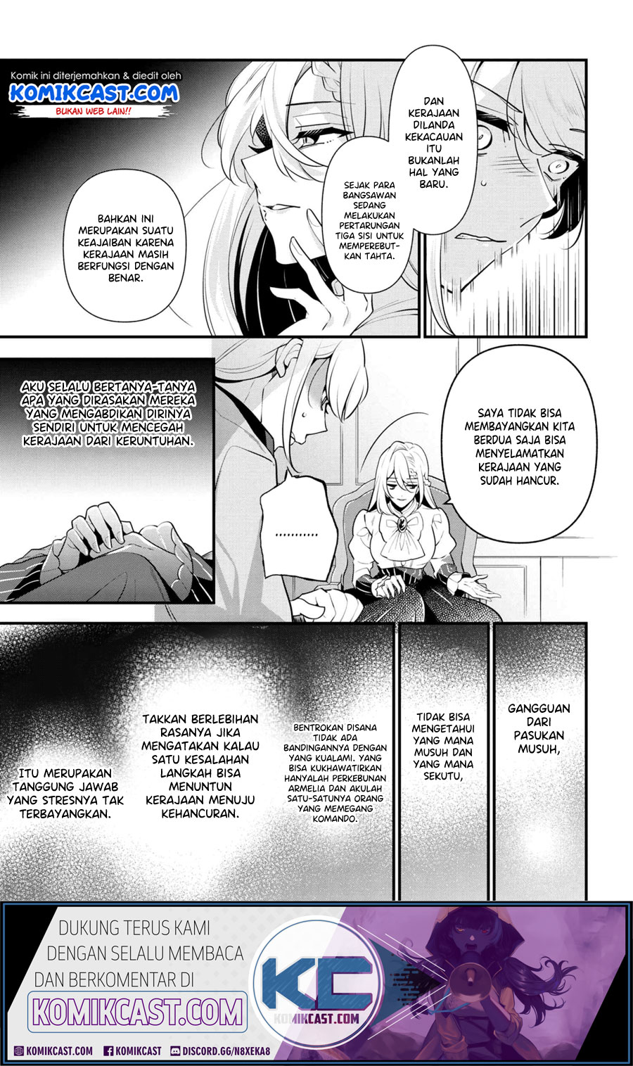 Koushaku Reijou no Tashinami Chapter 54 Gambar 8