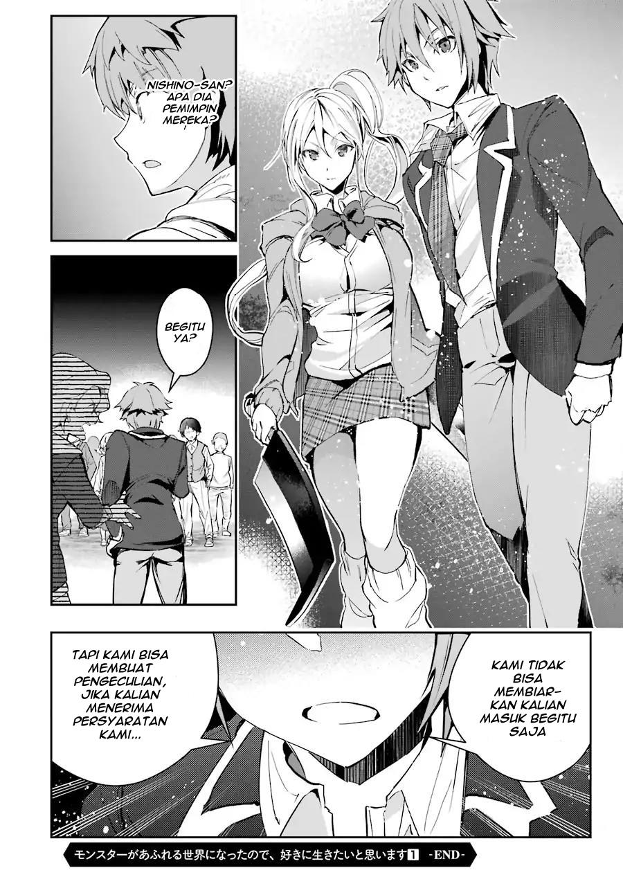 The World is Full of Monsters Now, Therefor I Want to Live as I Wish Chapter 04 Gambar 43