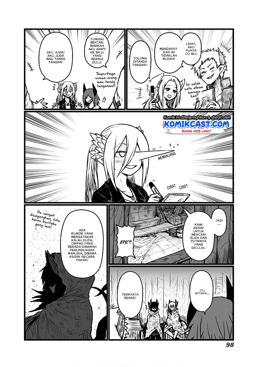 Musuko ga Kawaikute Shikataganai Mazoku no Hahaoya Chapter 87 Gambar 8