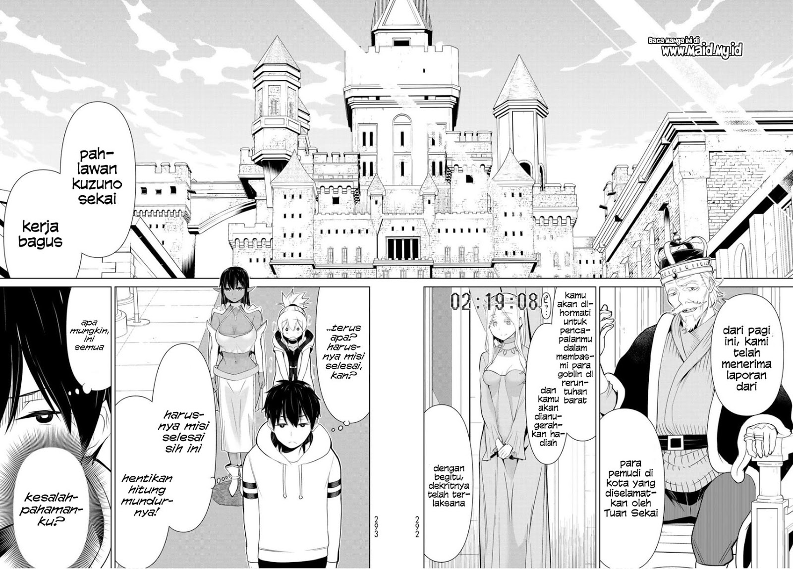 Jikan Teishi Yuusha Chapter 4 Gambar 36