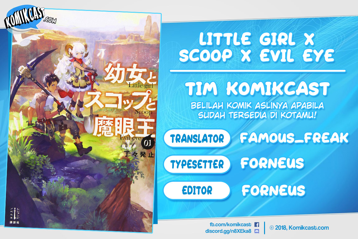 Baca Komik Little Girl x Scoop x Evil Eye Chapter 01 Gambar 1