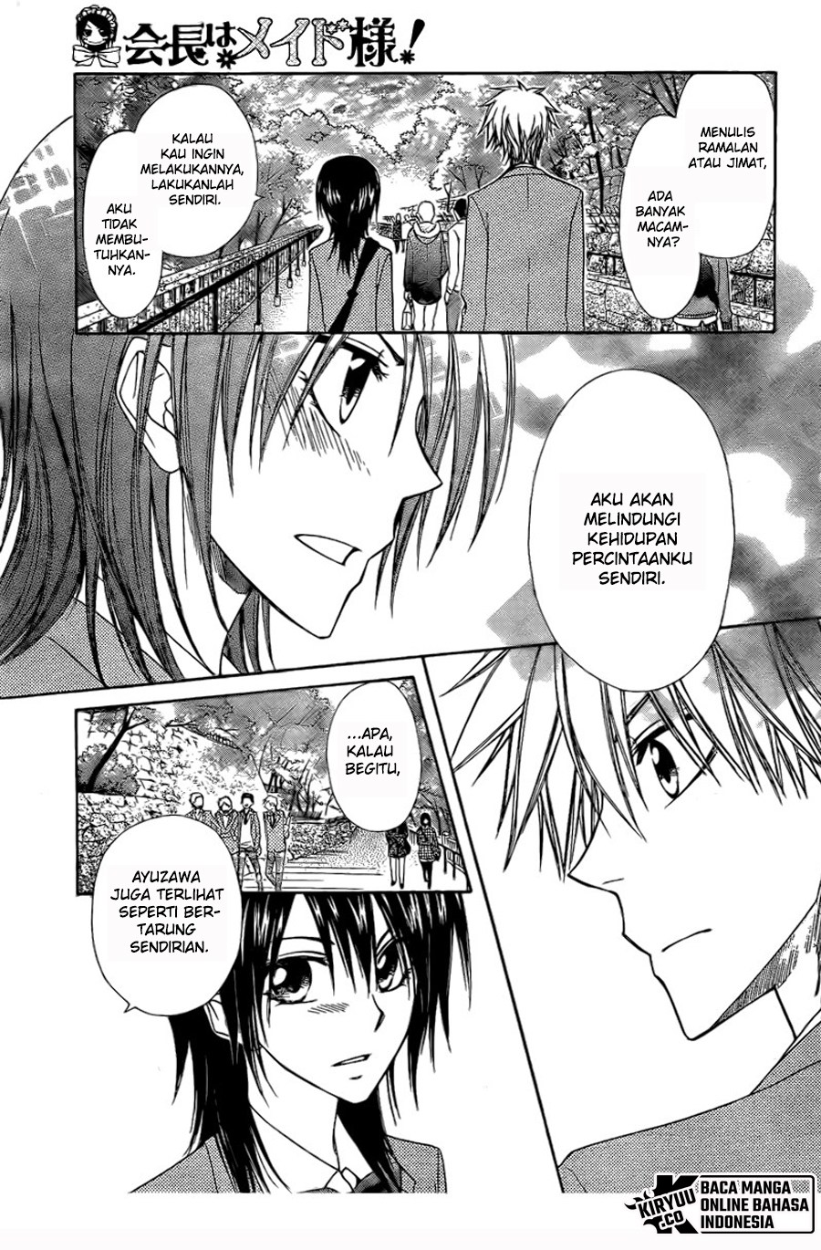 Kaichou wa Maid-sama! Chapter 62 Gambar 35