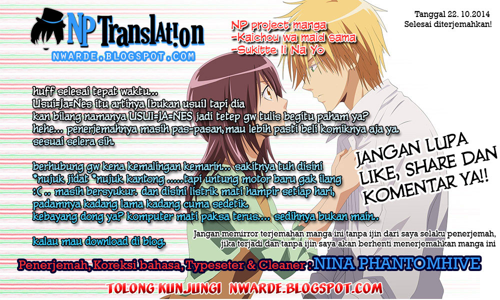 Kaichou wa Maid-sama! Chapter 42 Gambar 33