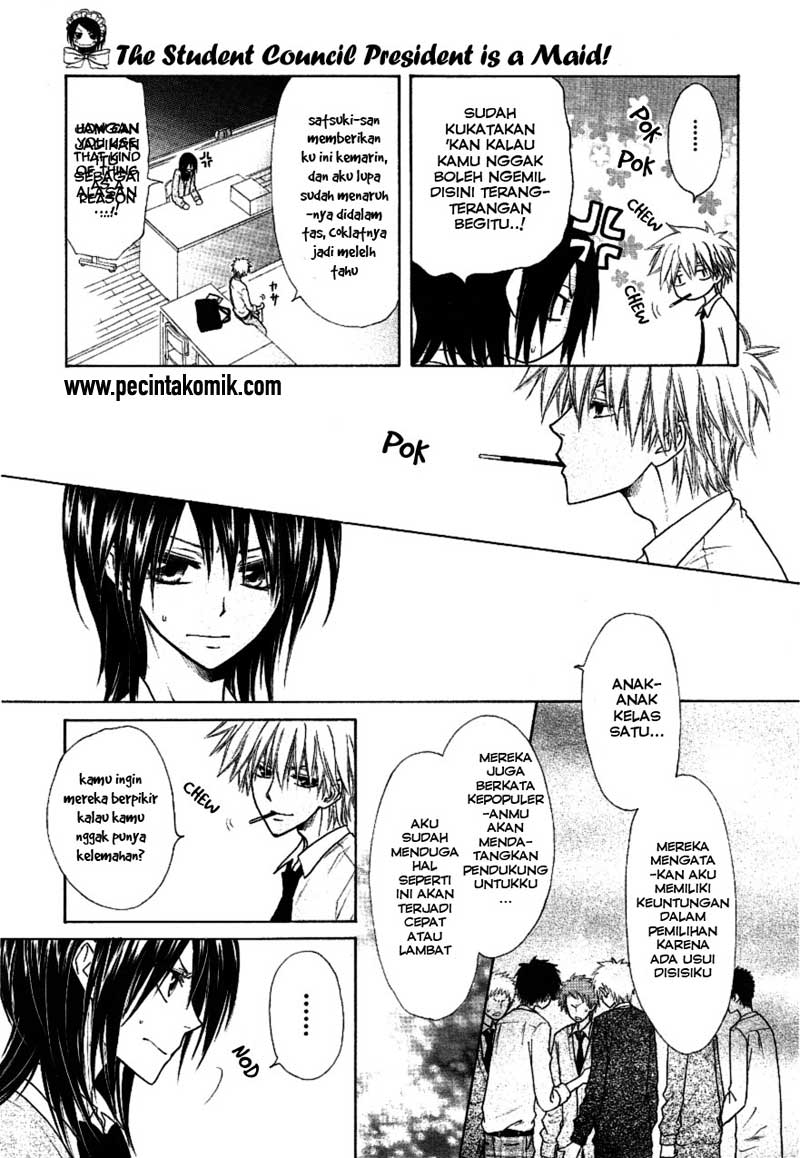 Kaichou wa Maid-sama! Chapter 37 Gambar 23