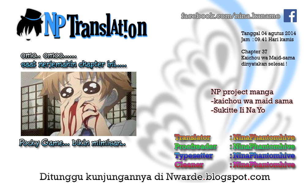 Kaichou wa Maid-sama! Chapter 37 Gambar 34