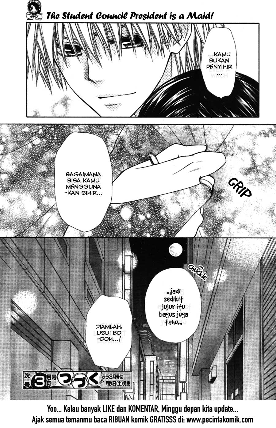 Kaichou wa Maid-sama! Chapter 33 Gambar 32