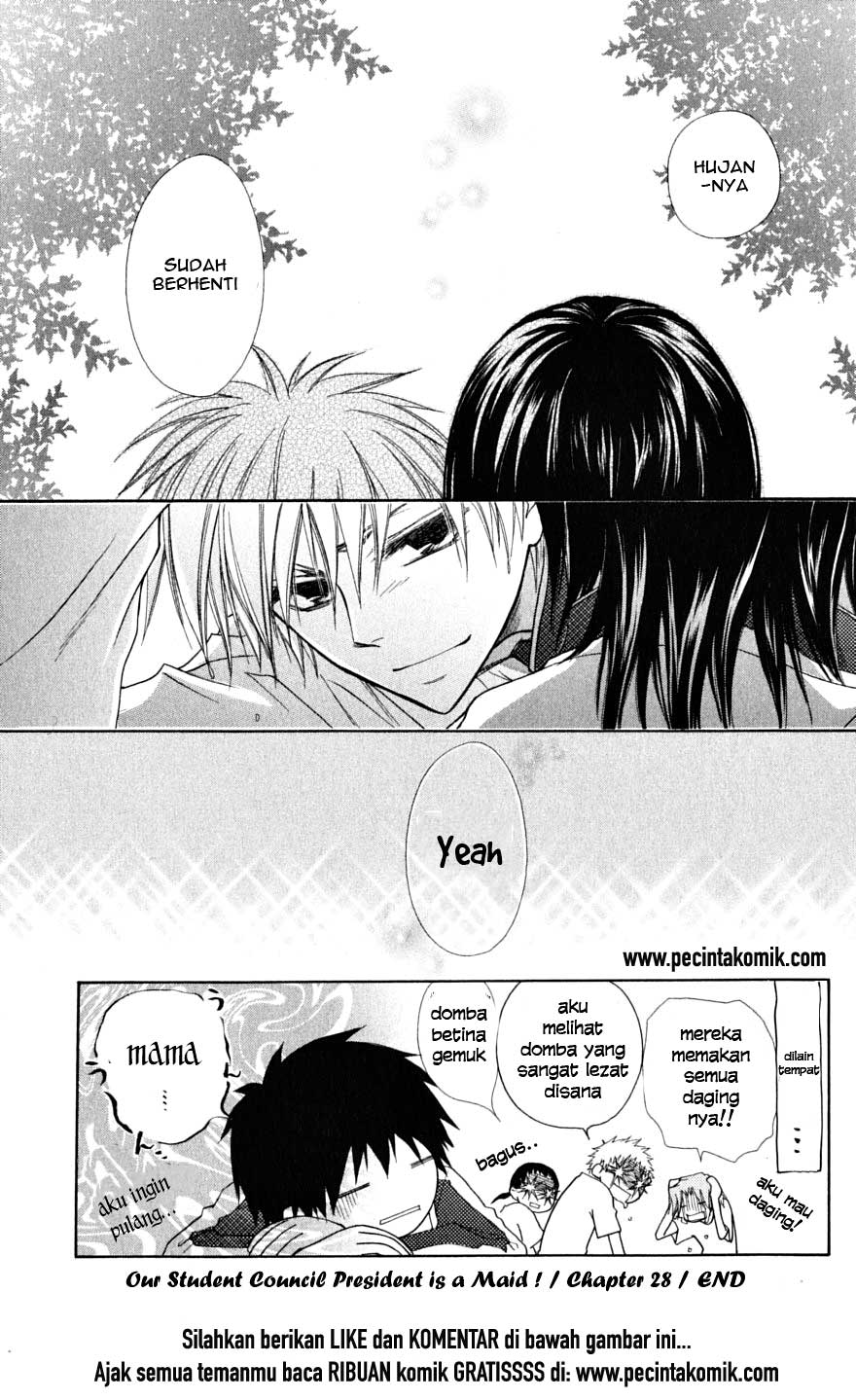 Kaichou wa Maid-sama! Chapter 28 Gambar 32