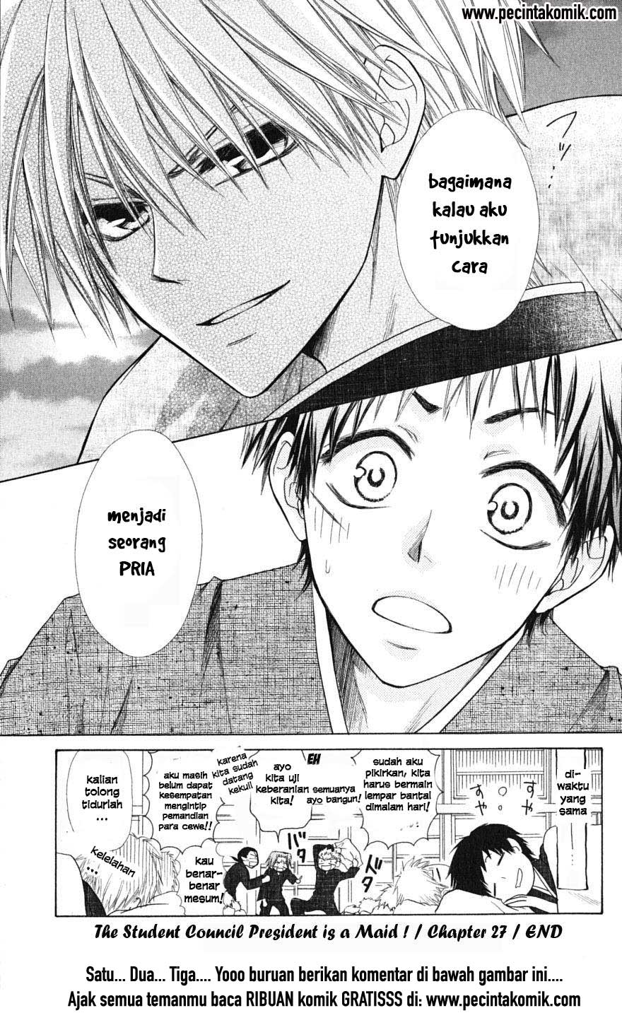 Kaichou wa Maid-sama! Chapter 27 Gambar 33