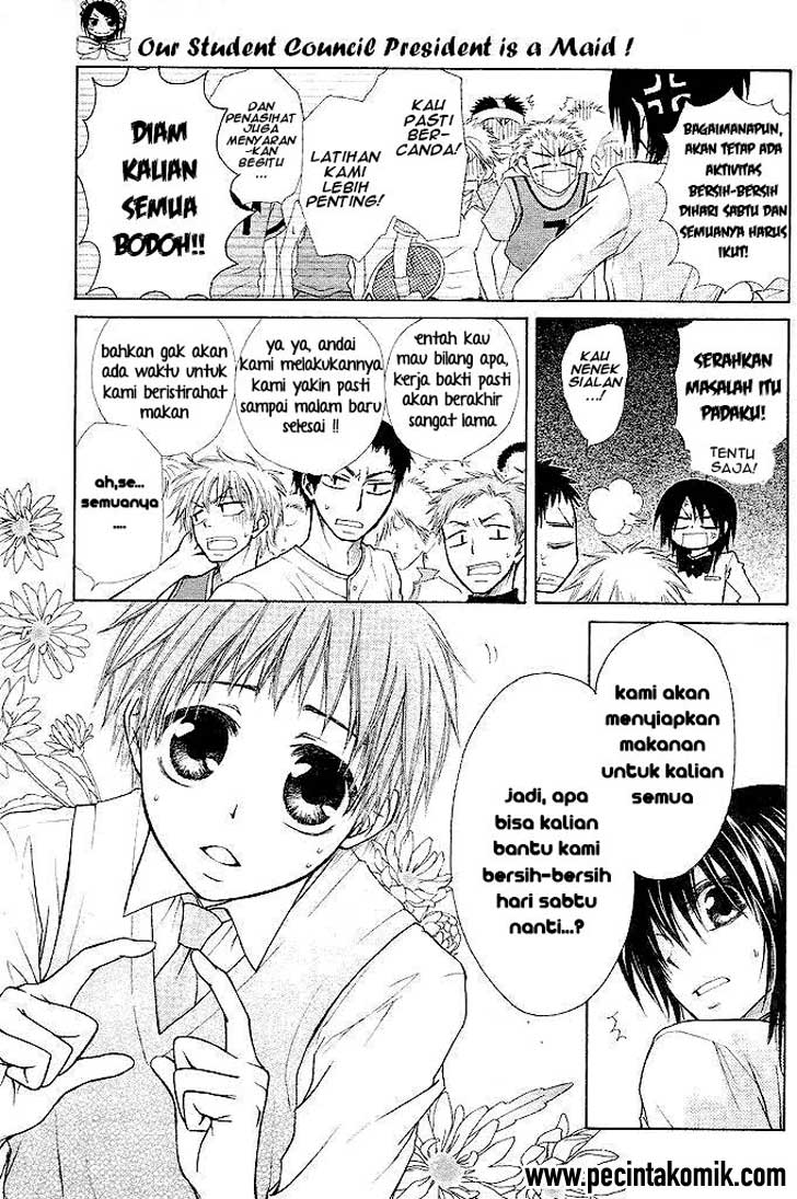 Kaichou wa Maid-sama! Chapter 25 Gambar 6