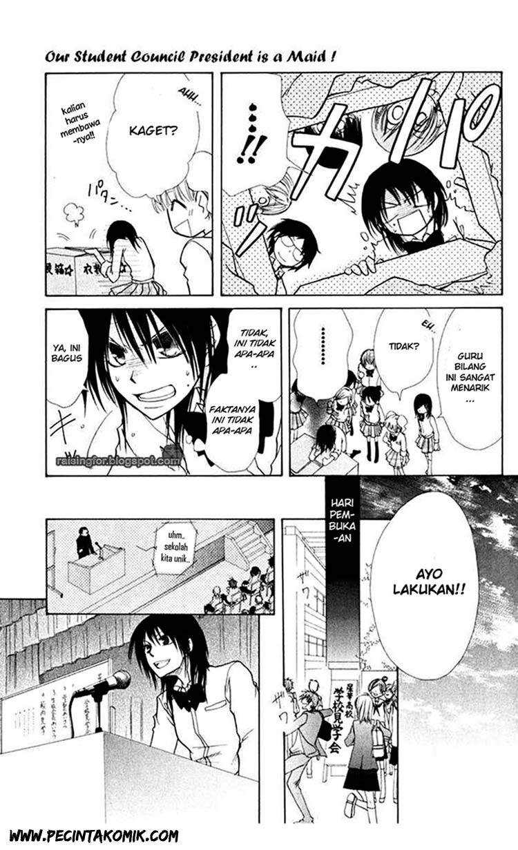 Kaichou wa Maid-sama! Chapter 17 Gambar 10