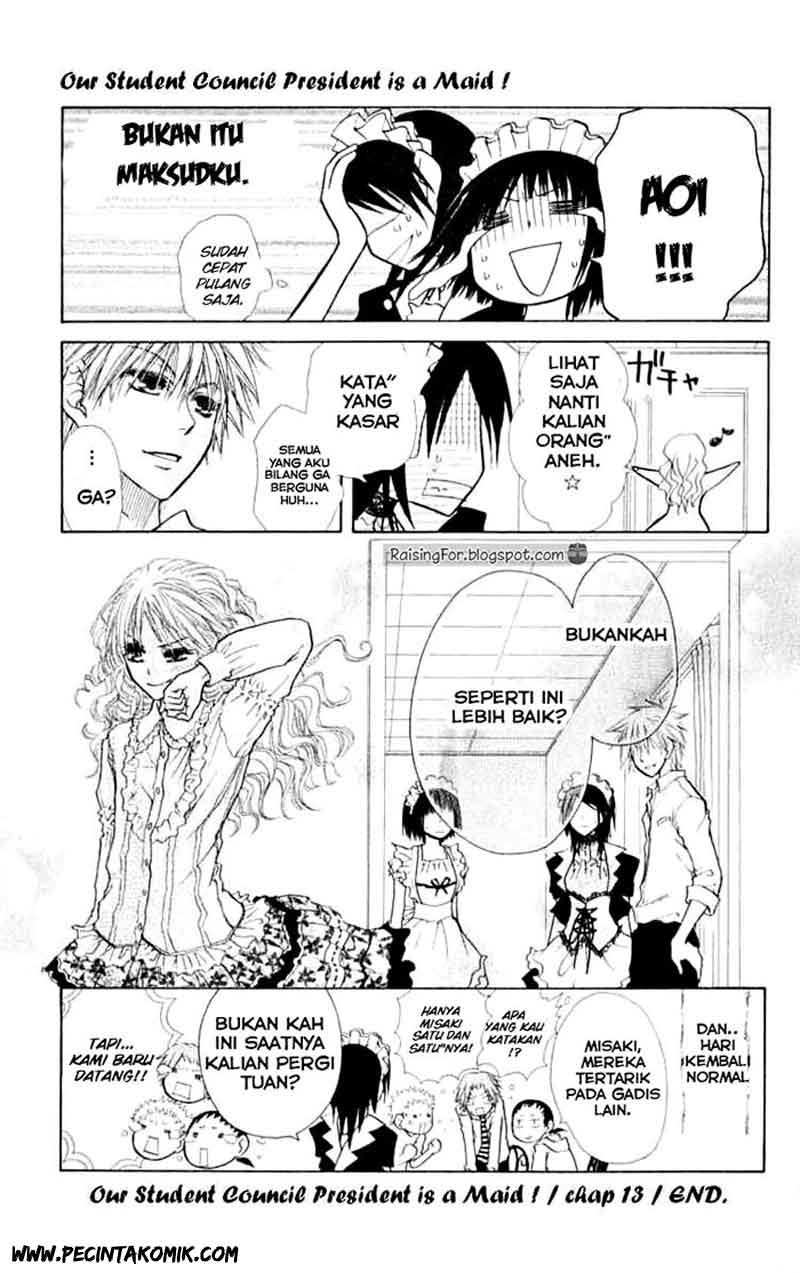 Kaichou wa Maid-sama! Chapter 13 Gambar 32