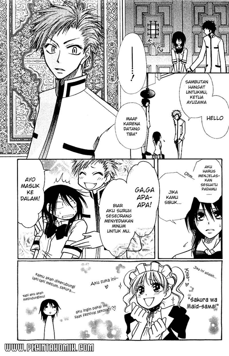 Kaichou wa Maid-sama! Chapter 08 Gambar 4