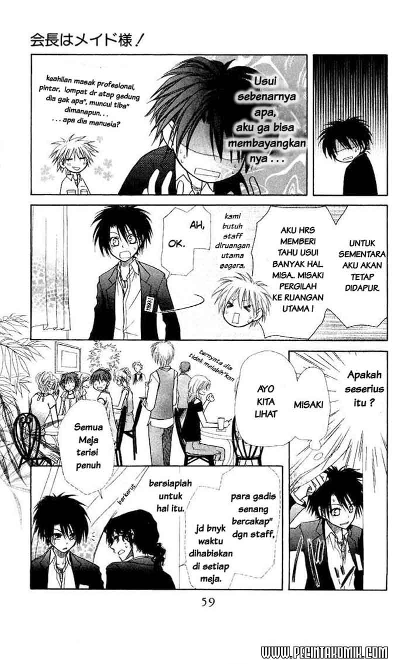 Kaichou wa Maid-sama! Chapter 06 Gambar 14