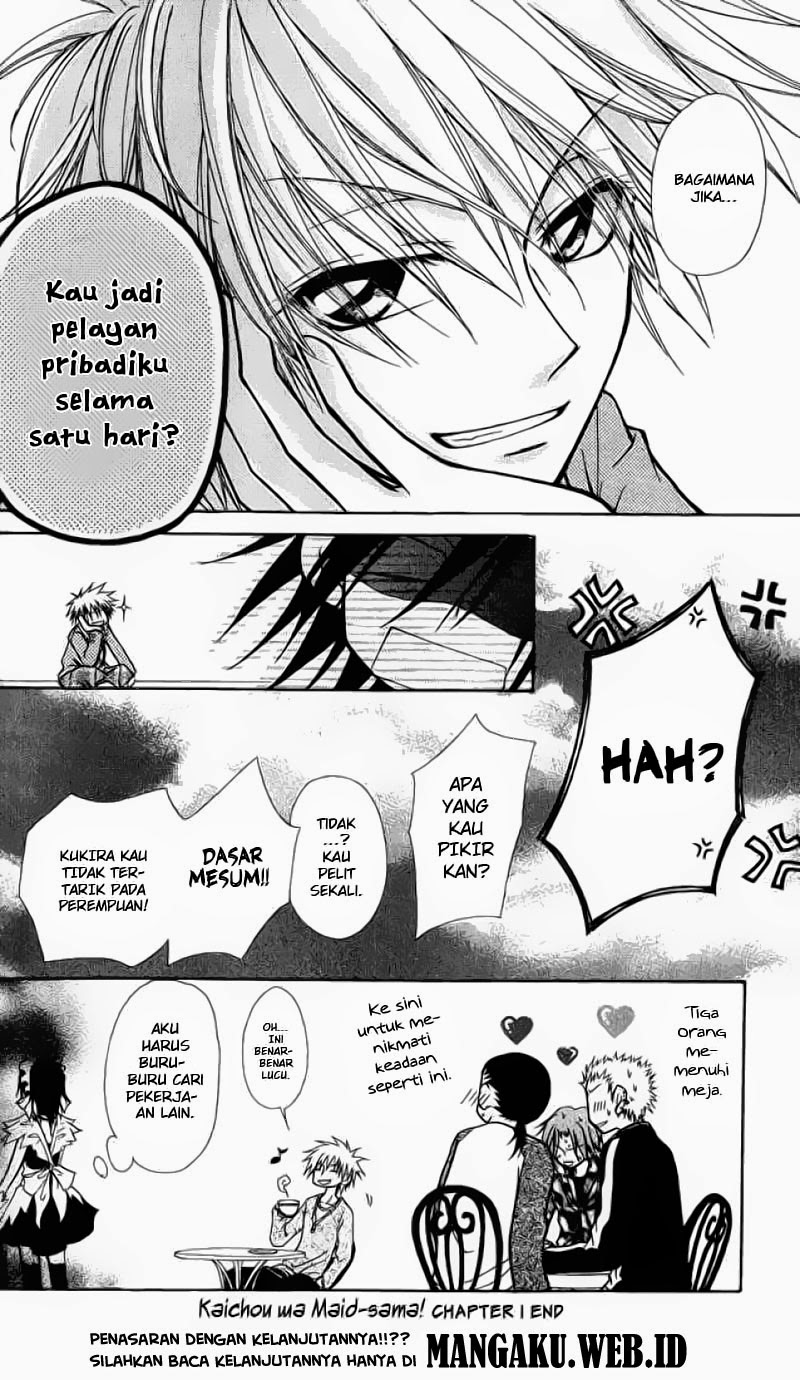 Kaichou wa Maid-sama! Chapter 01.2 Gambar 21