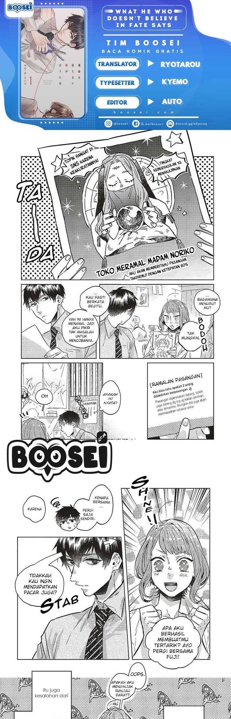 Baca Komik Unmei wo shinjinai kare ga iuniwa Chapter 04 Gambar 1