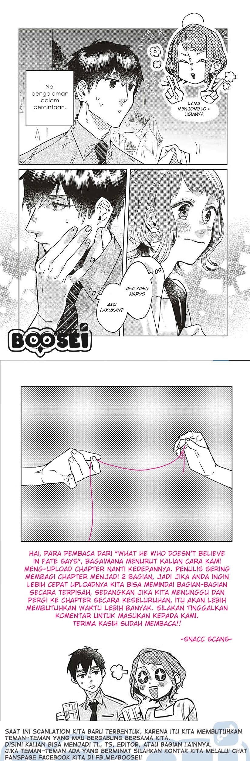 Unmei wo shinjinai kare ga iuniwa Chapter 04 Gambar 13