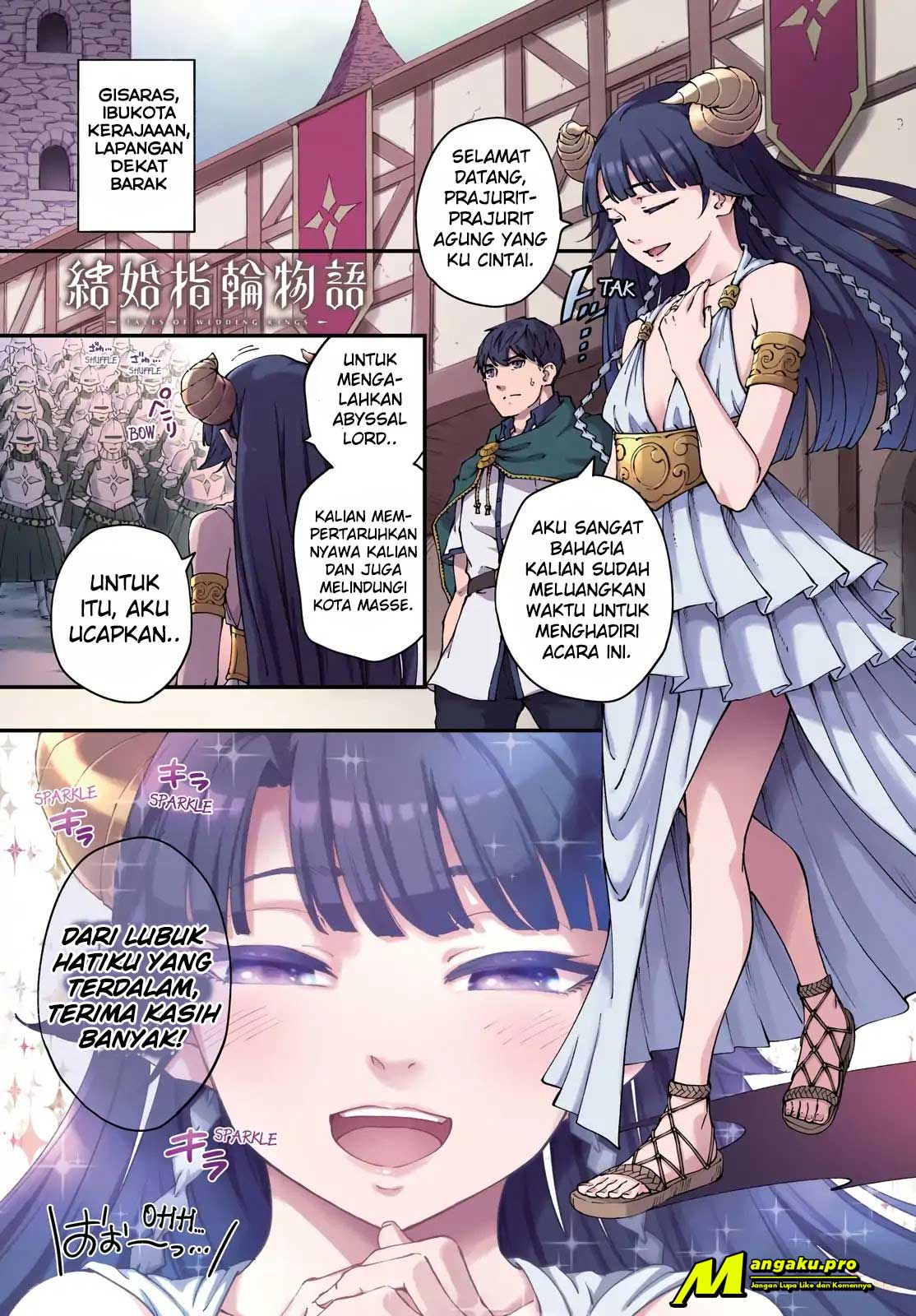 Baca  Kekkon Yubiwa Monogatari Chapter 47.1 Gambar 2