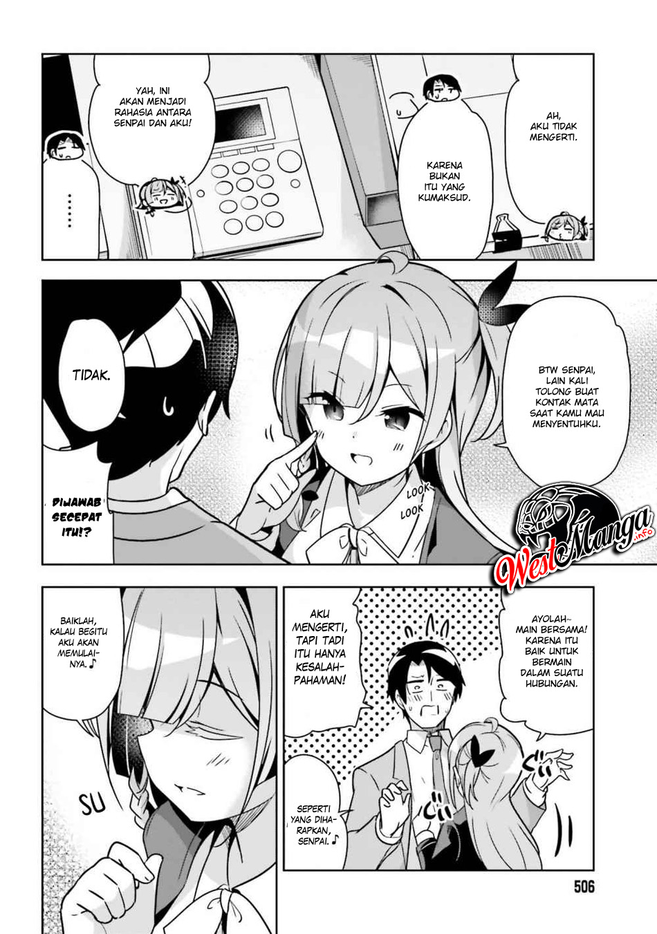 Baca  Senpai! Let's Have an Office Romance ♪ Chapter 05.2 Gambar 2