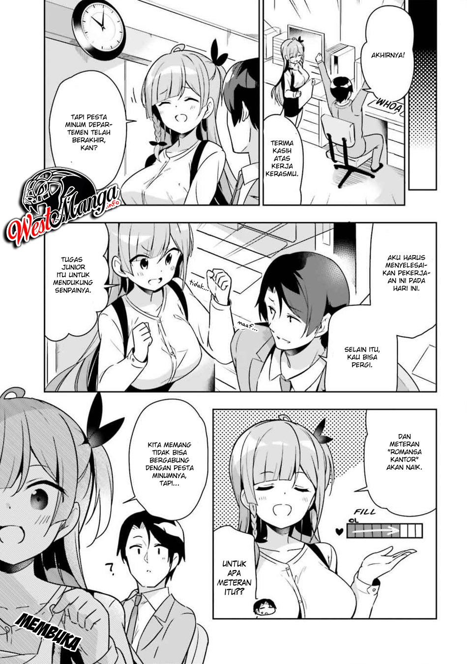 Senpai! Let's Have an Office Romance ♪ Chapter 05.2 Gambar 8