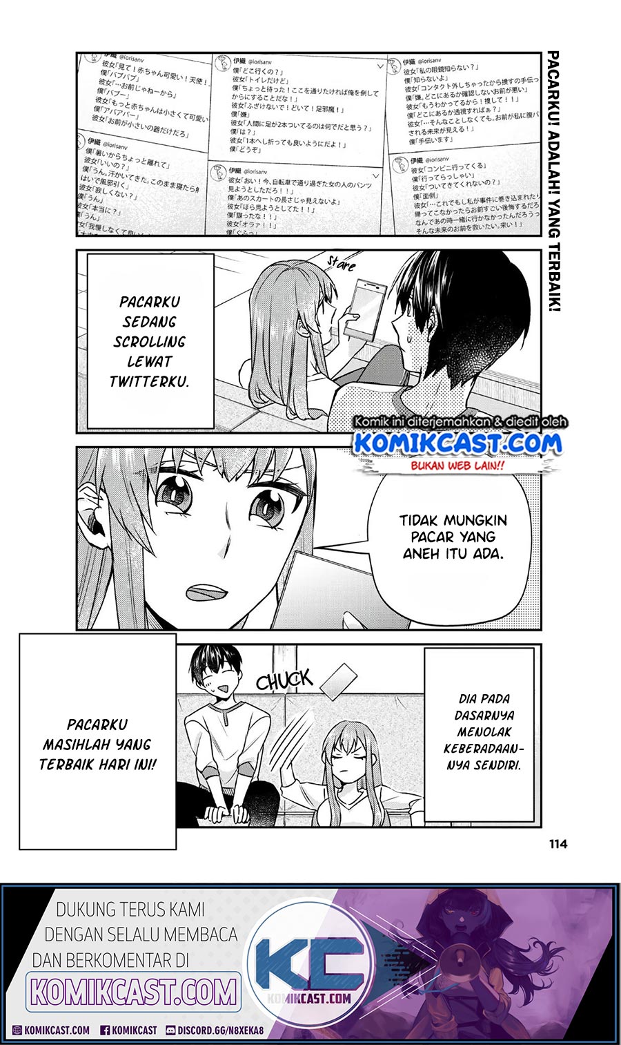 Boku no Kanojo wa Saikou desu! Chapter 28 Gambar 9