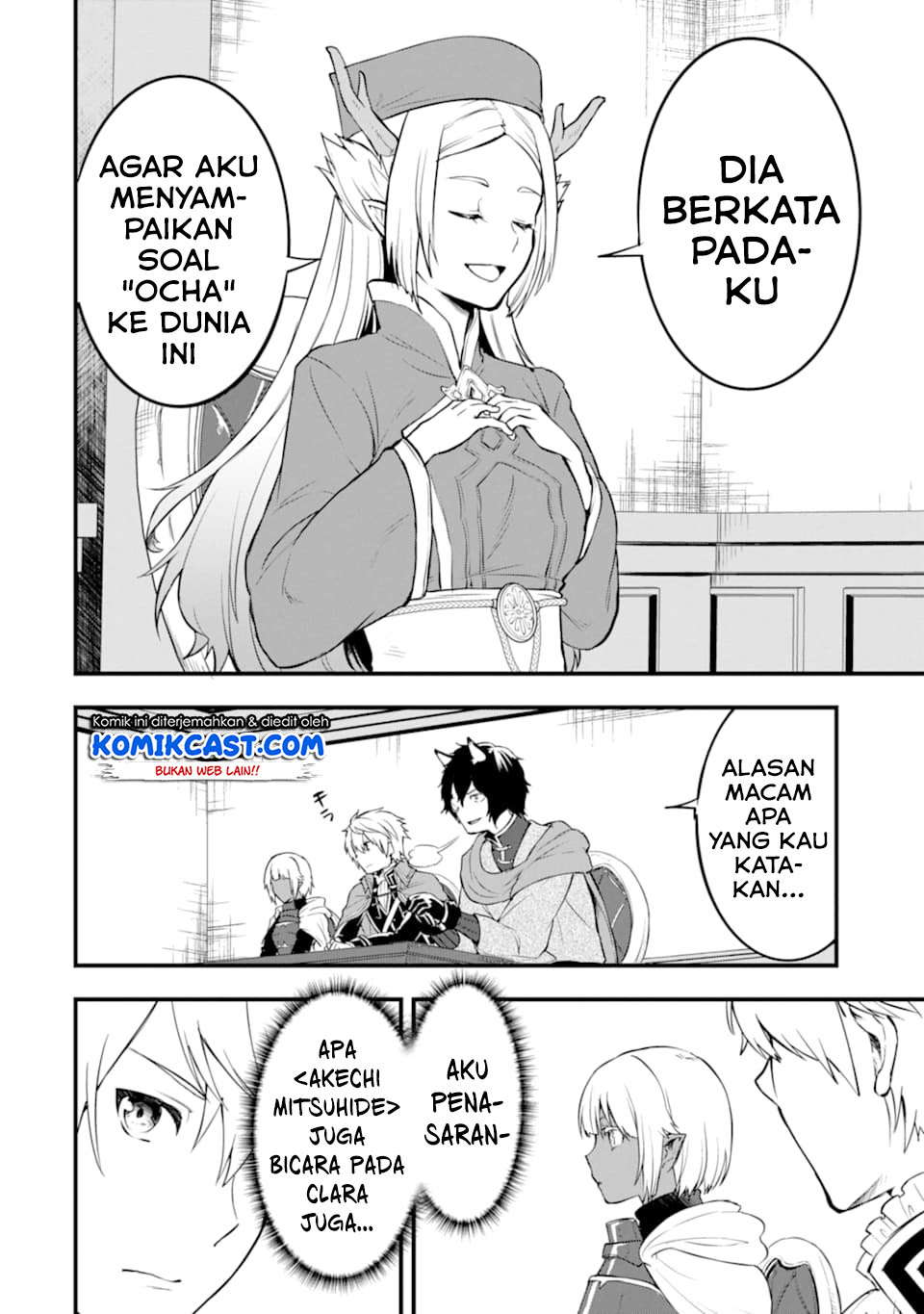 Oda Nobunaga to Iu Nazo no Shokugyo ga Mahou Kenshi yori Cheat Dattanode, Oukoku wo Tsukuru Koto ni Chapter 22 Gambar 15