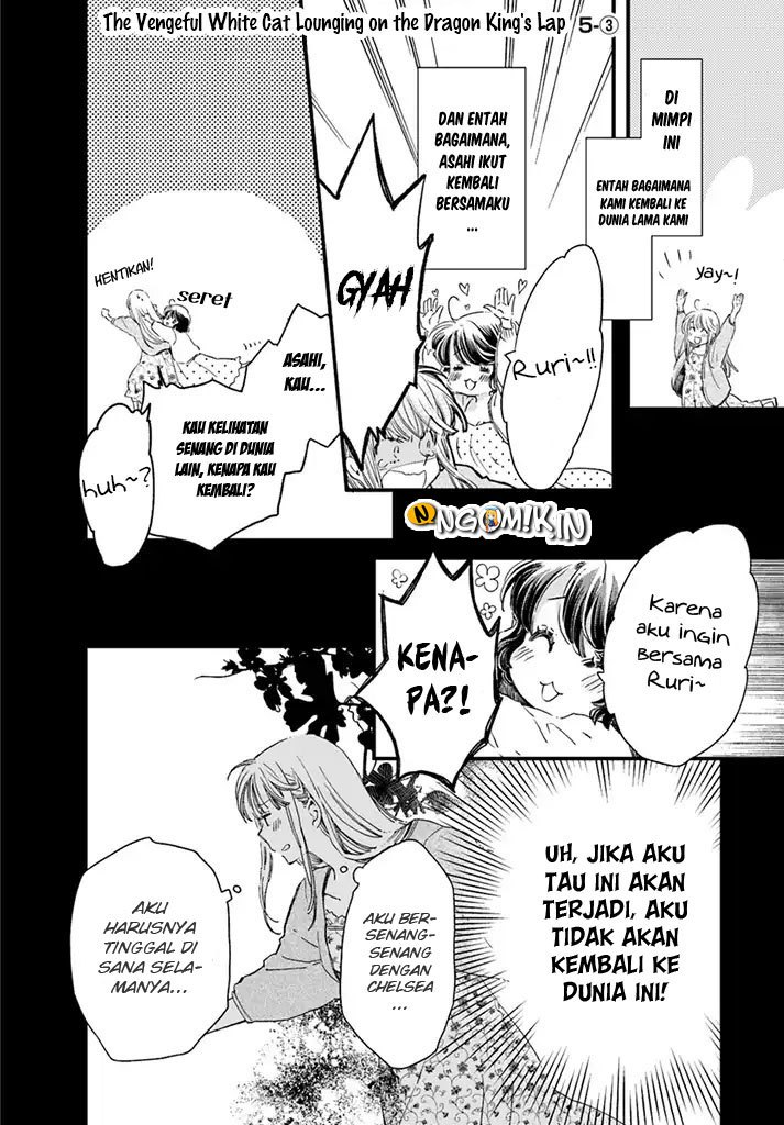 The Vengeful White Cat Lounging on the Dragon King’s Lap Chapter 05 Gambar 16