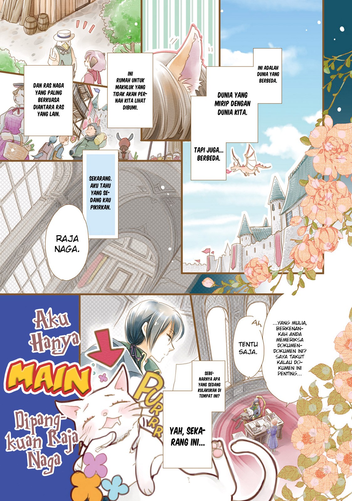 The Vengeful White Cat Lounging on the Dragon King’s Lap Chapter 01 Gambar 3