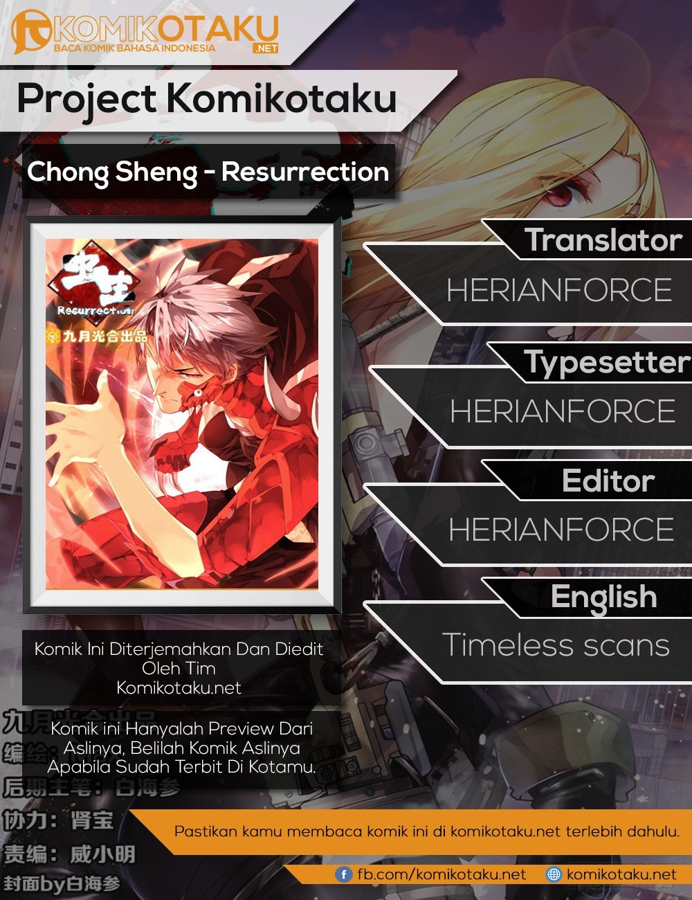 Chong Sheng – Resurrection Chapter 10 1